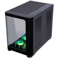 GAMEBOOSTER GB-G2851BB SEA WIEW 7xFANLI-RGB GAMING MID-TOWER PC KASASI SİYAH Akvaryum